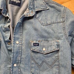 Mens Wrangler Snap button Shirt